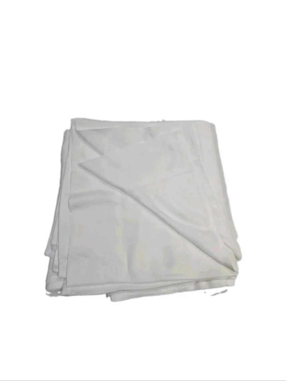 MALOUF WOVEN Flat Sheet King Rayon Bamboo In White. NWOT